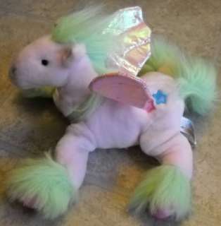 Animal Alley Stuffed Plush PINK PONY Horse w/ wings  
