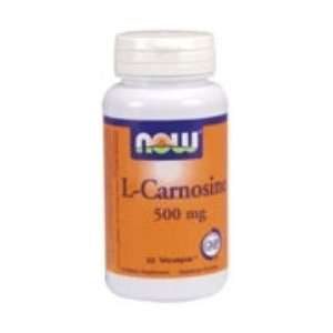  L Carnosine 50 VCaps 500 Mg   NOW Foods Health & Personal 