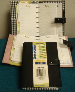   personal organizer pink inside page size 3 x 5 author binding office