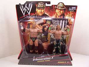 WWE WWF Shawn Michaels Triple H D Generation X Mattel DX (2 Pack 