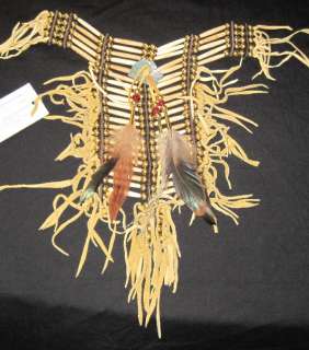 Native American Mini Breastplate Choker Breast Plate  