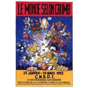  Robert Crumb Movie Poster (27 x 40 Inches   69cm x 102cm 