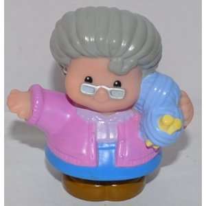 Little People Grandma 2009 Grand Mother   Replacement Figure   Classic 