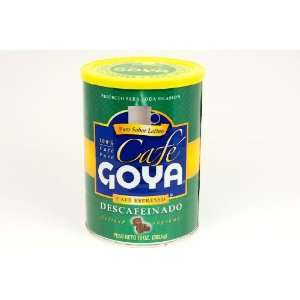 Goya Decaffeinated Espresso Coffee (Can) 10 oz  Grocery 