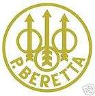 Beretta Firearms Logo Vinyl Decal 4