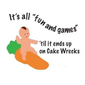  Cake Wrecks Fun Games Magnet Toys & Games