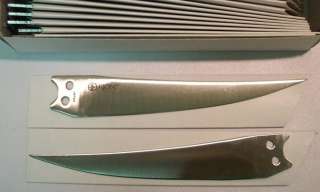 24) Stainless Fillet Knife Replacement Blades   Japan  