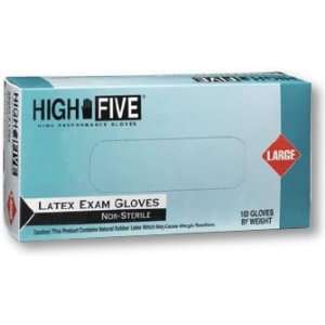  High Five L95 Xtra Gard Latex Exam Gloves  Powder Free 