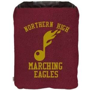 Marching Band Blanket Custom 2 in 1 Poly Fleece Pillow 