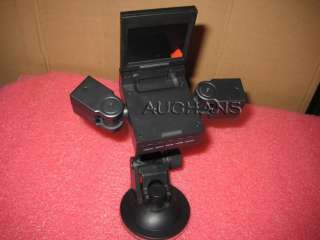 Mini Rotatable Dual Len Dual Camera Vehicle Car DVR Dashboard Video 