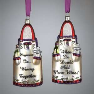  Club Pack of 12 Tuscan Winery Glass Apron Wine Theme 