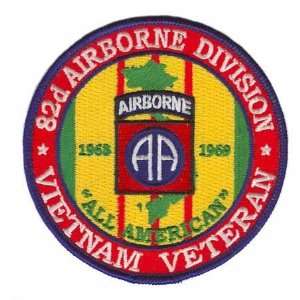  82nd Airborne Division Vietnam Veteran Patch Everything 