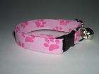CAT KITTEN COLLAR DIAMANTE CRYSTAL. With Safe Stretch Buckle,Removea 