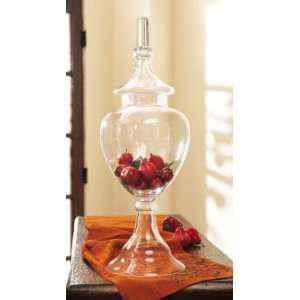  27 Decorative General Store Style Glass Table Jar with 