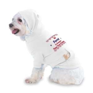   President Hooded T Shirt for Dog or Cat X Small (XS) White Pet