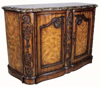 08908 1  EMERSON MARBLE TOP BUFFET / SIDEBOARD  