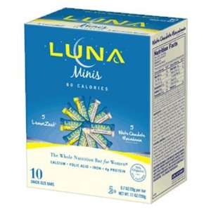   Luna Mini Variety Pack Bar for Women   Box of 10