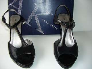   QUARTZQ Black Leather Slingbacks Womens Shoes Pumps US Size 9  