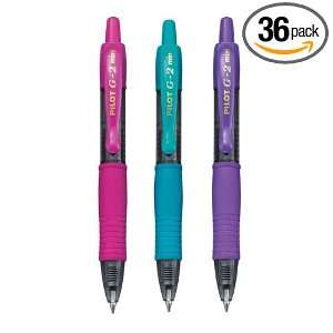  Pilot G2 Mini Pens, 3 Count (6 Pack)  Assorted Colors 