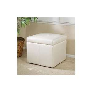  T Stitch Storage Ottoman