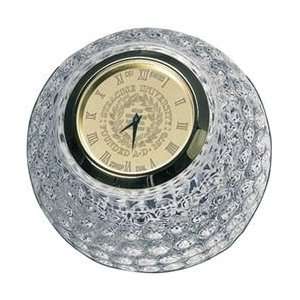  Syracuse   Golf Ball Clock   Gold