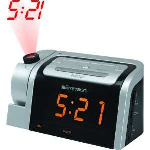 V47008 SmartSet Dual Alarm Clock With Time Projection 