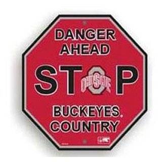OSU Ohio State Buckeyes Stop Sign