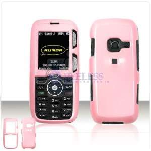  PCMICROSTORE Brand LG Rumor Scoop Solid Pink Snap On Case 