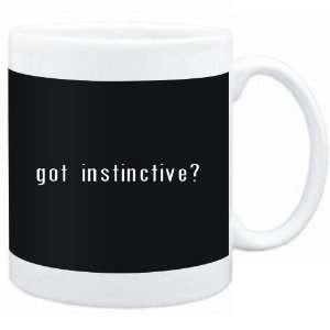  Mug Black  Got instinctive?  Adjetives Sports 