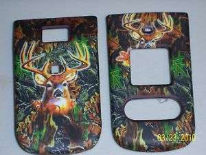 Nokia 3606 Phone Cover Camo Deer with Leather Feel 229  