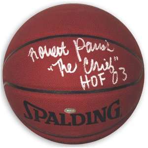  Robert Parish Autographed Basketball  Details The Chief 