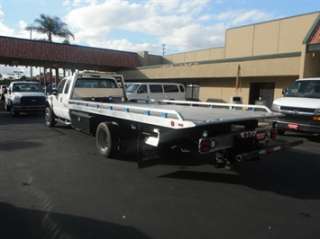 2008 Ford F550 dsl Xtended Cab 20 Flat Bed Tow Truck 2008 Ford F550 