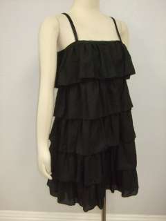    NWOT Erin Fetherston For Target Black Ruffle Dress Size 9