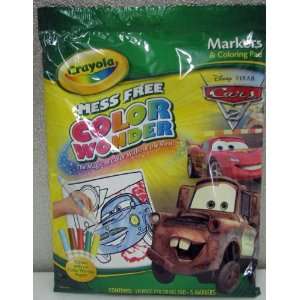   Crayola KOB9045 Mess Free Disneys Cars Color Wonder 