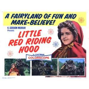 Little Red Riding Hood Poster 27x40 Maria Gracia Manuel Loco Valdes 