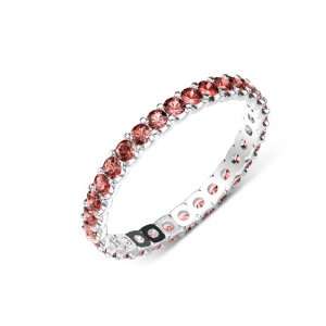  1.00cttw Natural Round Red Garnet (AA+ Clarity,Red Color 