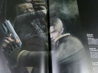 Resident Evil 4 Biohazard Soundtrack Book CD + Artbook  