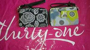 Thirty One Gifts Wristlet/Wallet,Botanical Lace Great Product Many 