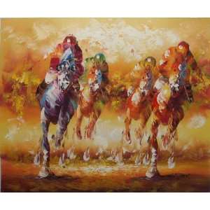  Polo Oil Painting on Canvas Hand Made Replica Finest 