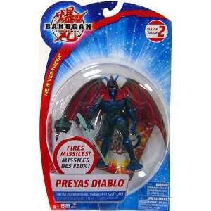  Bakugan 6 Inch Action Figure Preyas Diablo Toys & Games