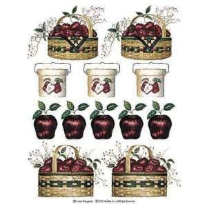  APPLE bathroom Country KITCHEN TILE Wall Decorations