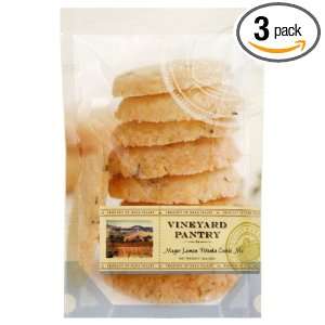 Vineyard Pantry Lemon Polenta Cookie Mix, 8 Ounce (Pack of 3)  
