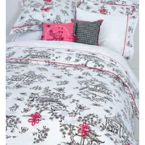 China Doll Toile Kids Twin Duvet Cover 