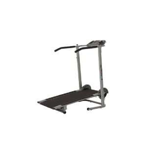 Exerpeutic 100Xl Heavy Duty Magnetic Manual Treadmill with Pulse 
