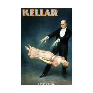  Kellar Levitation 12x18 Giclee on canvas