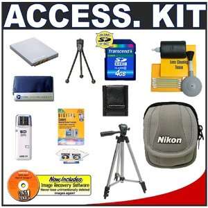  Nikon Coolpix 5611 Camera Case + 4GB Card + EN EL8 Battery 