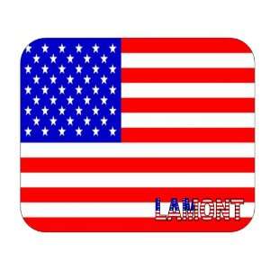  US Flag   Lamont, California (CA) Mouse Pad Everything 