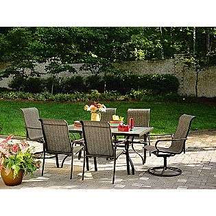   Dining Set  Garden Oasis Outdoor Living Patio Furniture Dining Sets
