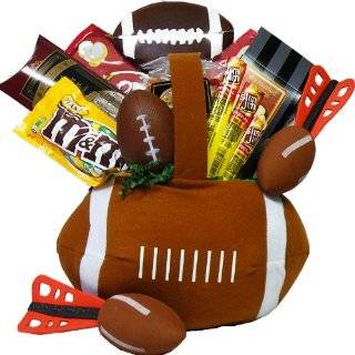 Football Fantasy Snacks and Treats Gift Basket