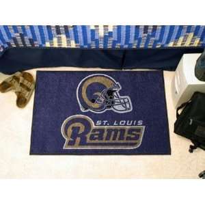 Exclusive By FANMATS NFL   St Louis Rams Starter Rug 